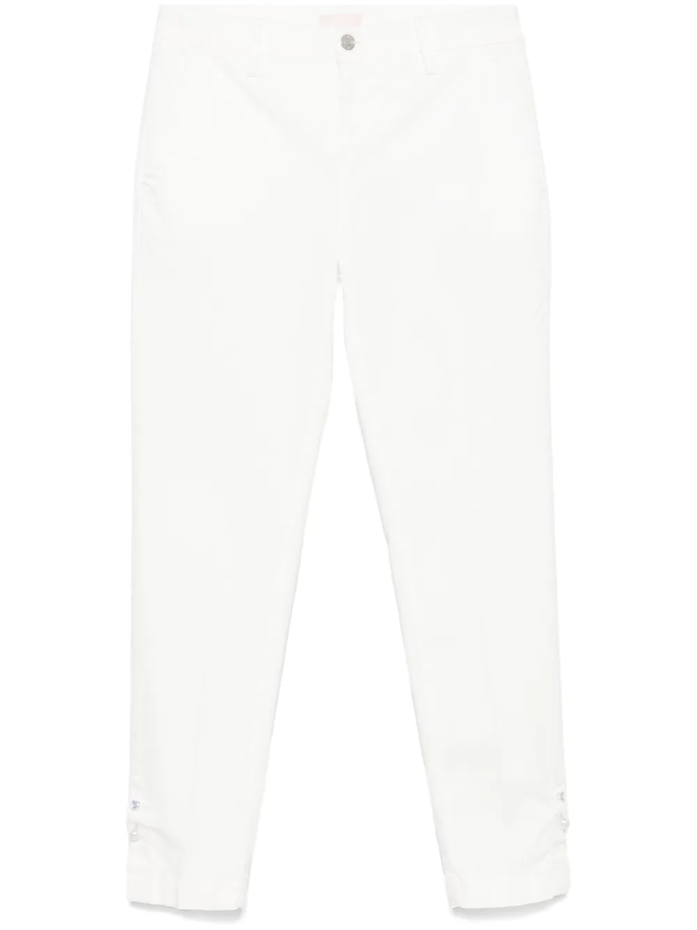 LIU JO pantalon chino en coton | blanc | Image 1
