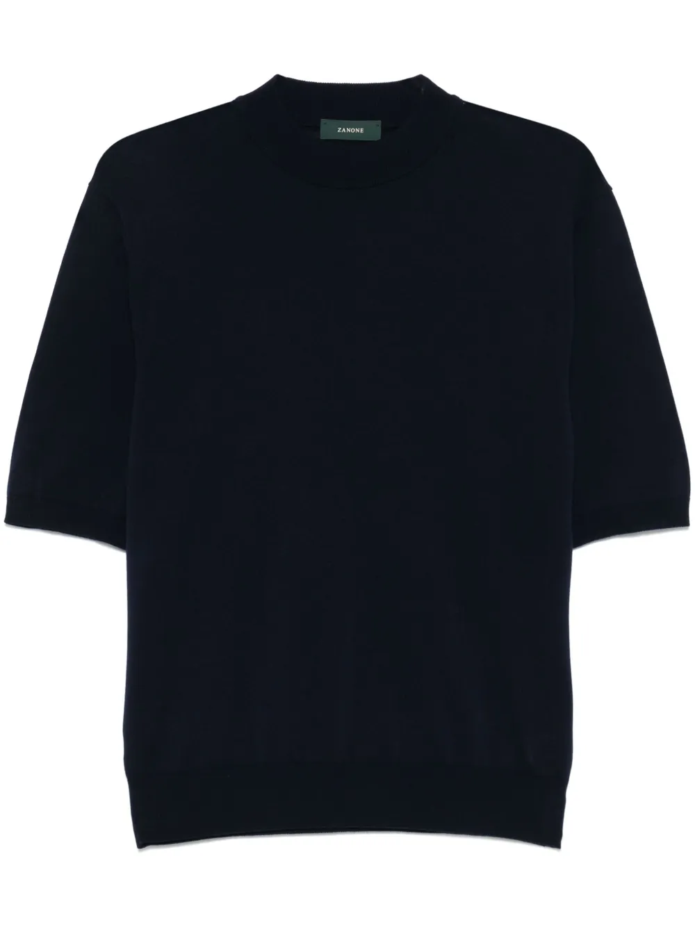 fine-knit T-shirt