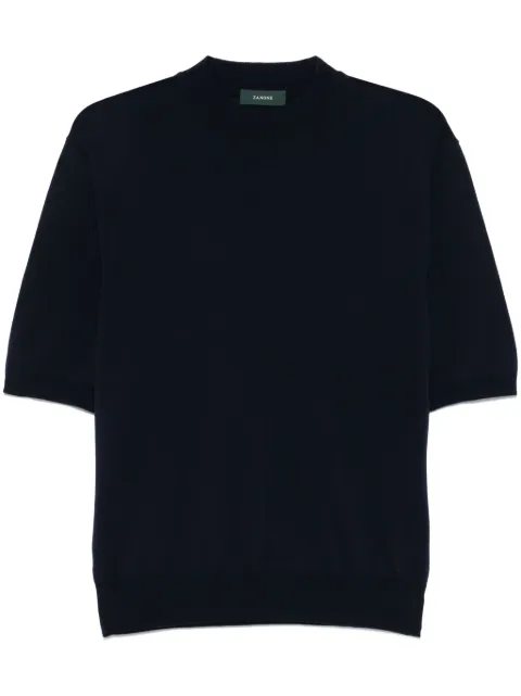 Zanone fine-knit T-shirt