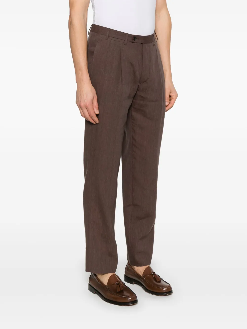 Corneliani Plooibroek Bruin