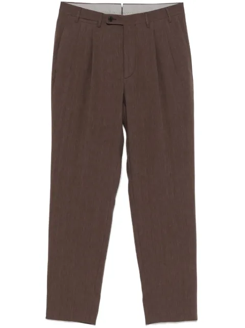 Corneliani pantalones plisados