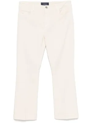Patrizia Pepe ローライズ ジーンズ | ホワイト | FARFETCH JP