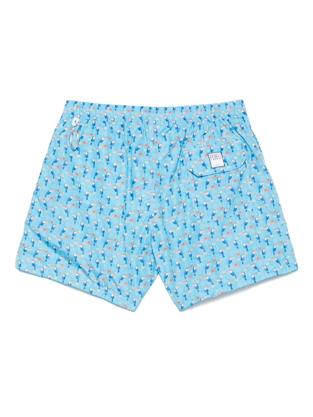 Fedeli Madeira swim shorts - Blauw