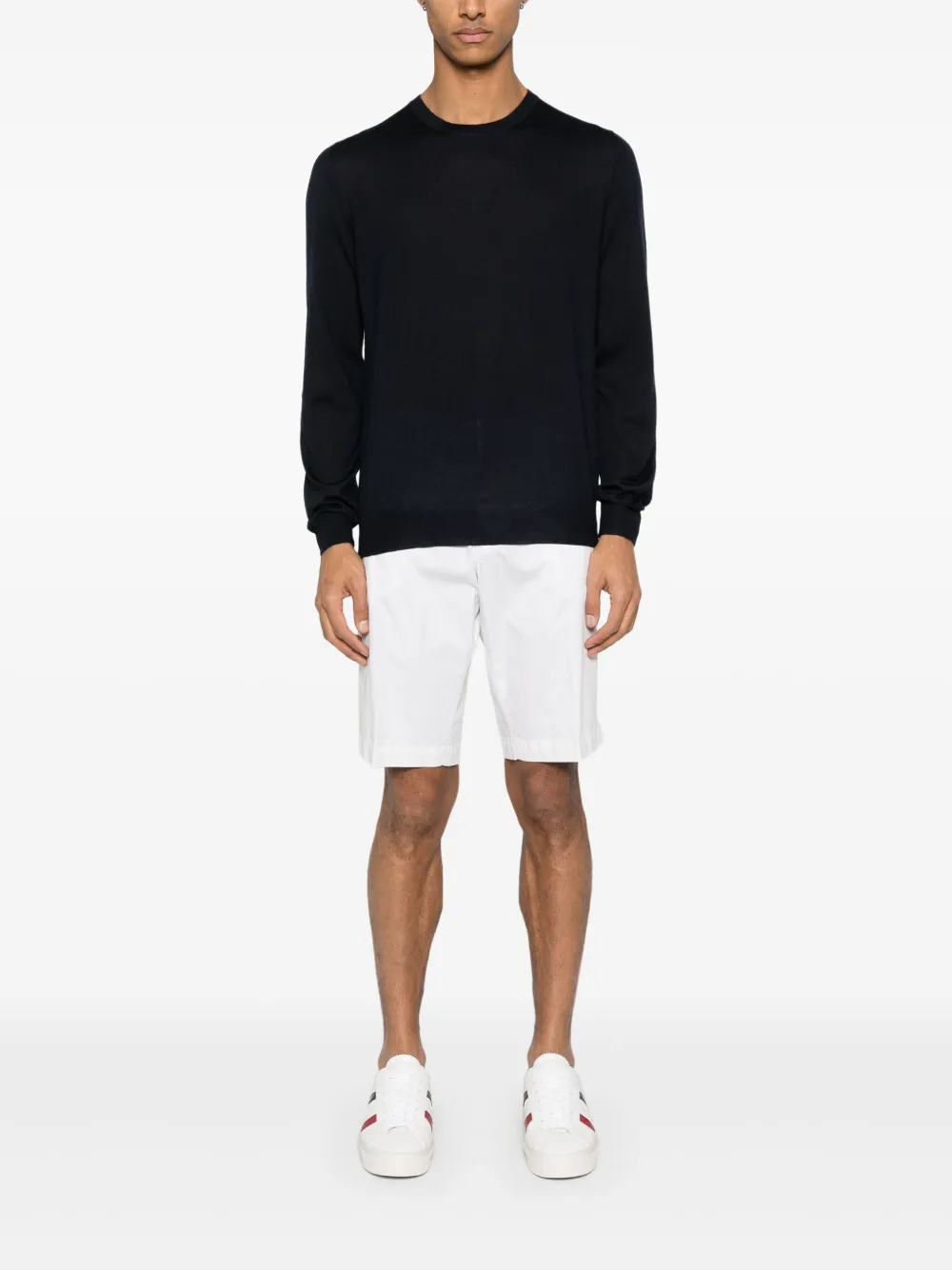 Fay Twill chino shorts - Wit