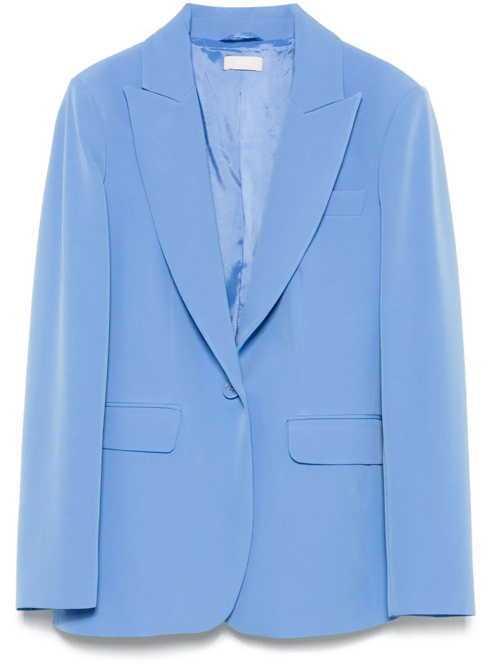 LIU JO Blazer met enkele rij knopen Blauw