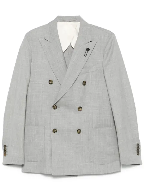 Lardini blazer con doble botonadura