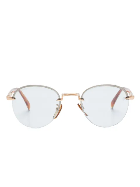 Eyewear by David Beckham rimless sunglasses