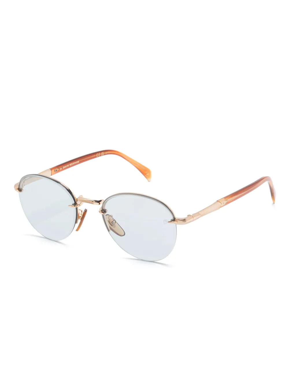 Eyewear by David Beckham Zonnebril met randloze montuur - Goud