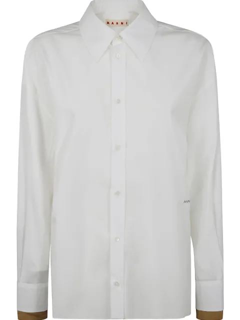 Marni camisa de algodón