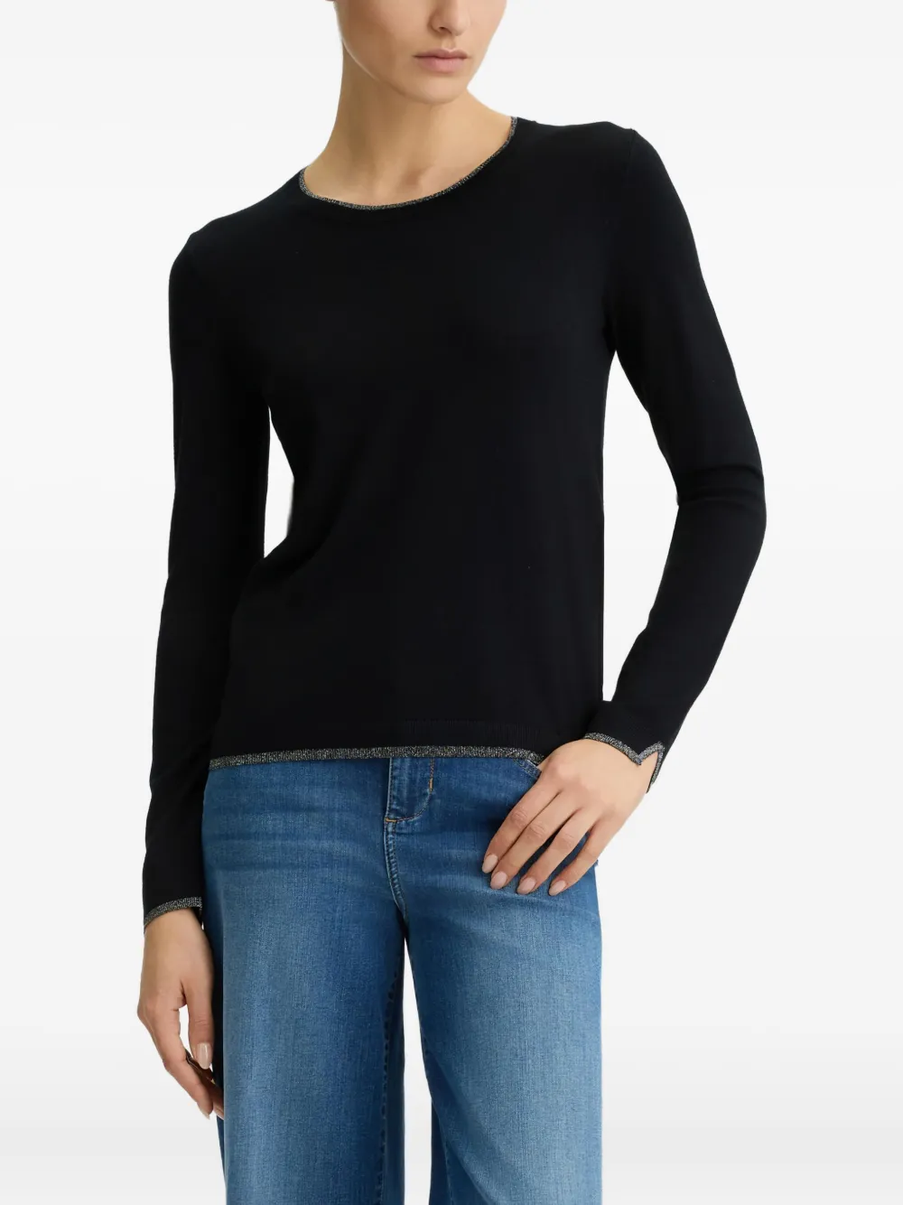 LIU JO Better sweater | Black | Image 1