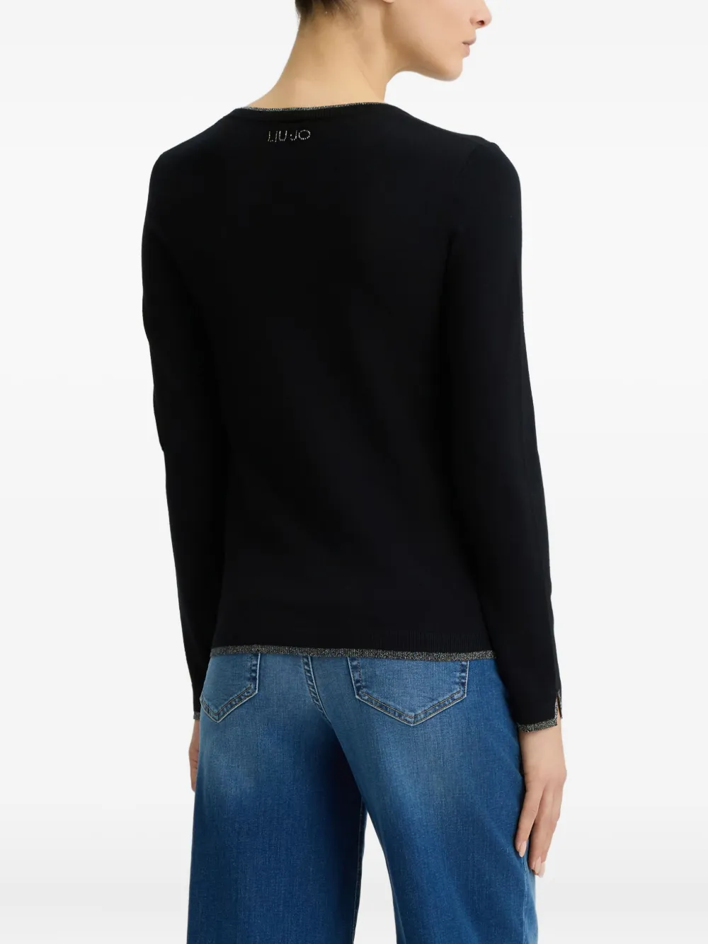 LIU JO Better sweater Zwart