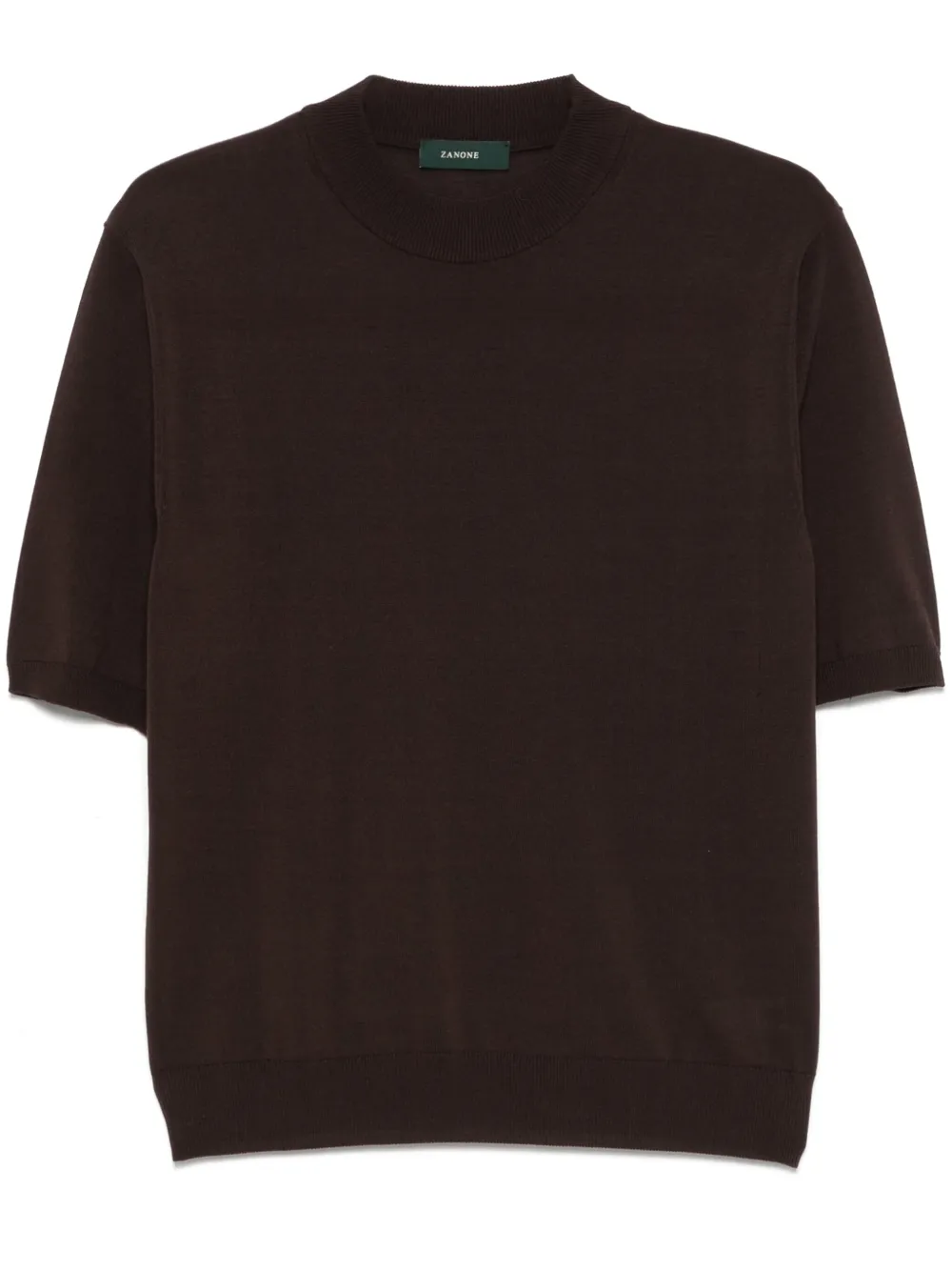 fine-knit T-shirt