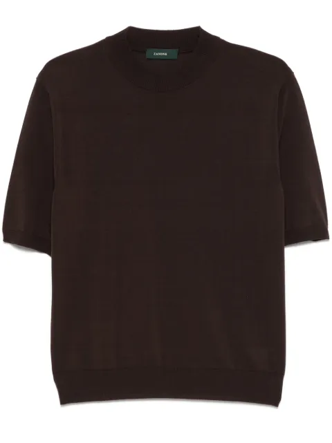 Zanone playera de tejido fino