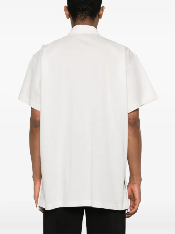 Tシャツ・カットソー BALENCIAGA SS25 INTERTWINED POLO (813299TRVW4 8065) BALENCIAGA - Intertwined polo shirt | Leam Roma - Luxury