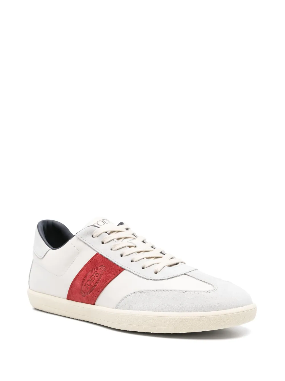 Tod's Tabs suede sneakers Beige