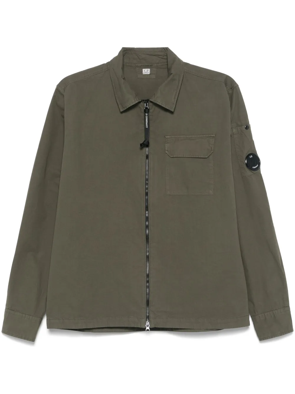 C.P. Company sobrecamisa con cierre | verde | Image 1