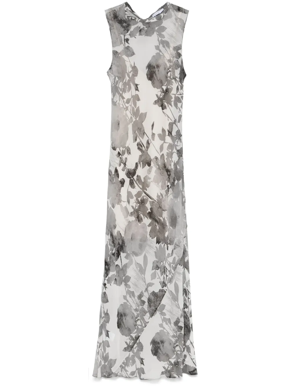 PATRIZIA PEPE FLORAL-PRINT MIDI DRESS 