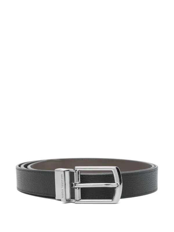 Michael Kors Leather Belt Black FARFETCH IN