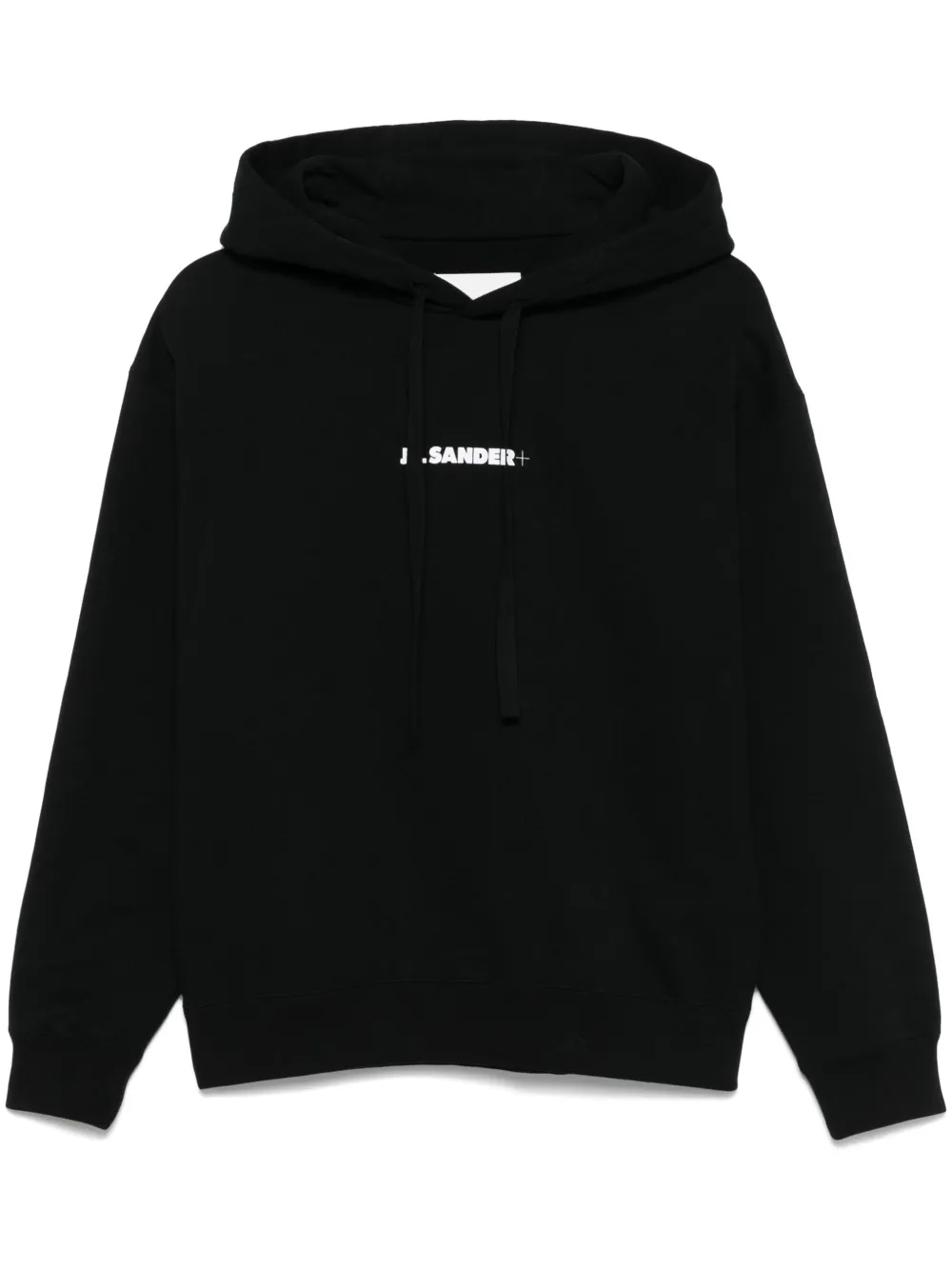 JIL SANDER+ Hoodie met logoprint Zwart