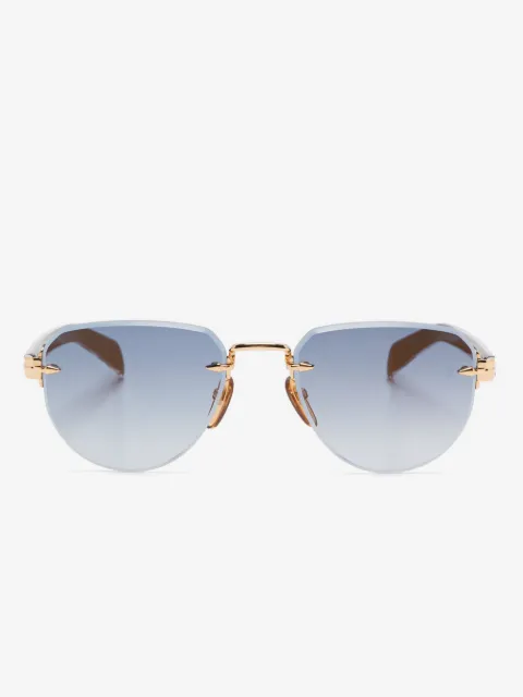 Eyewear by David Beckham Sonnenbrille im Panto-Design