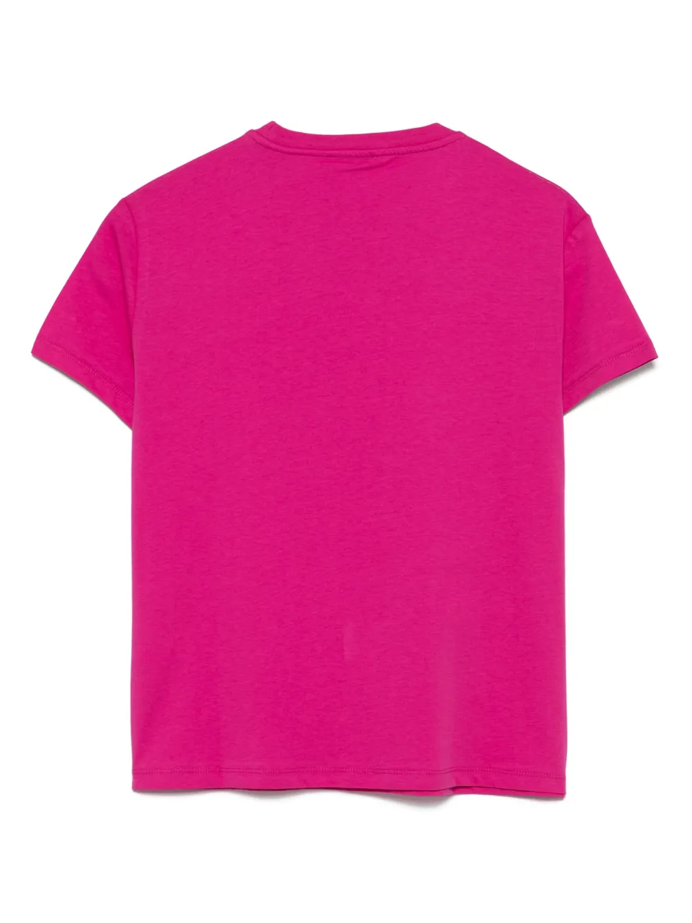 Patrizia Pepe T-shirt met logo-tape - Roze