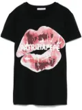 Patrizia Pepe printed T-shirt - Black