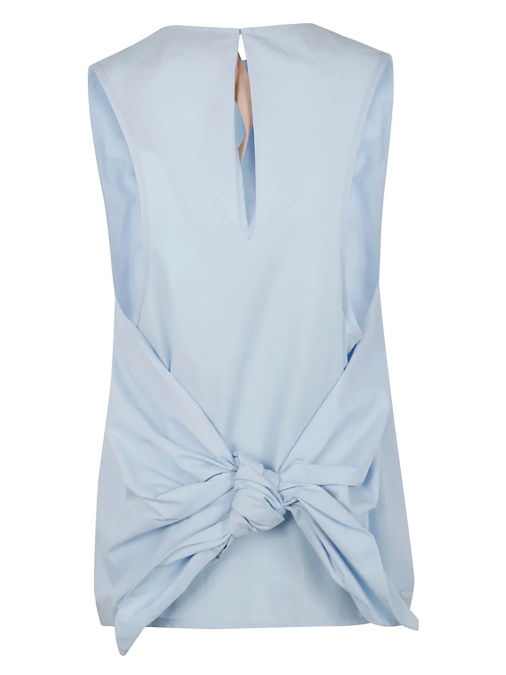 Nº21 knot-detail top - Blauw