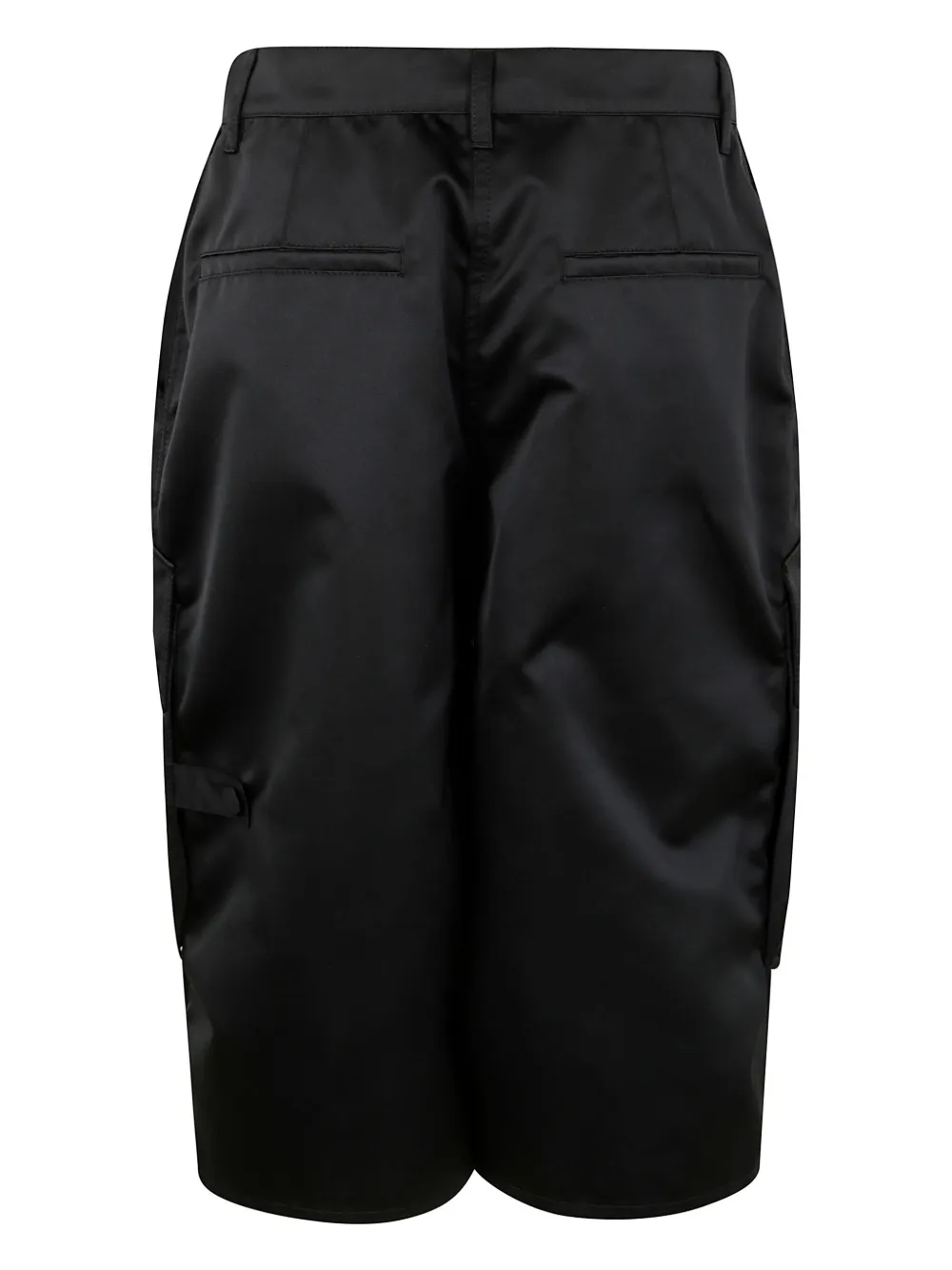 Nº21 knee-length cargo shorts - Zwart