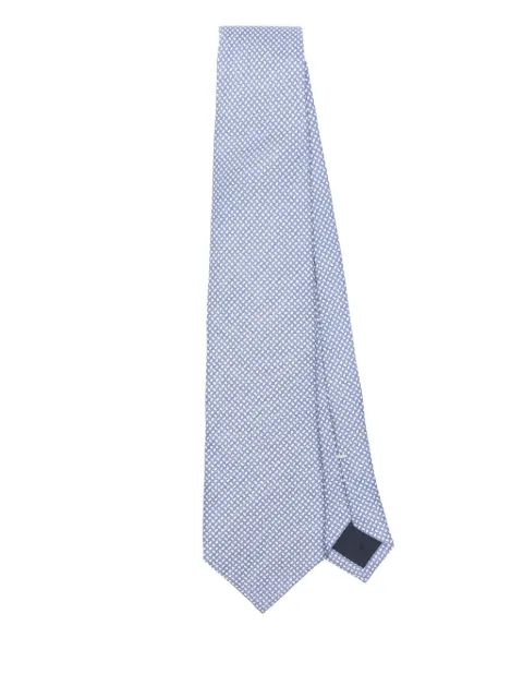 Corneliani jacquard tie