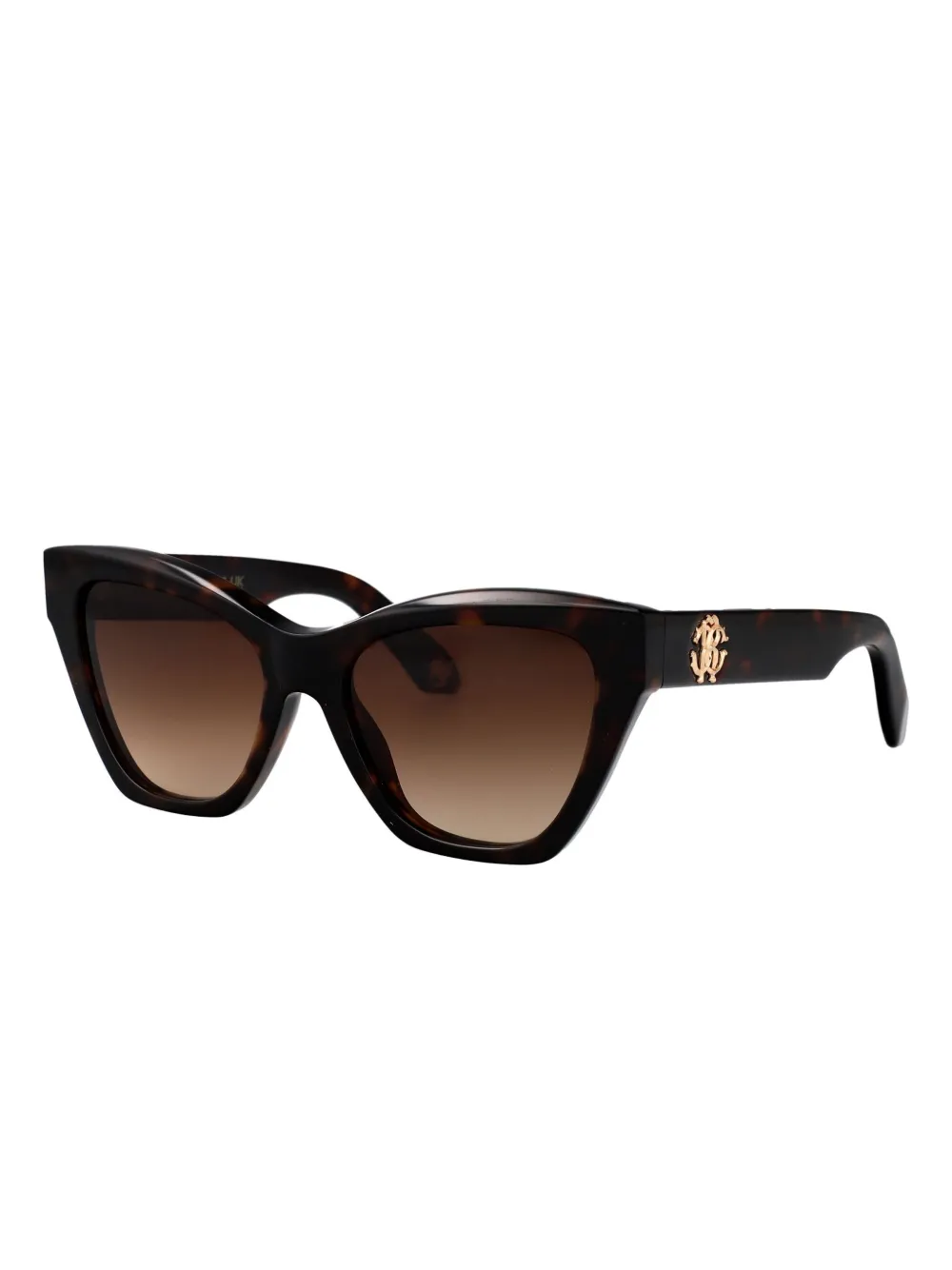 Roberto Cavalli logo-plaque sunglasses - Bruin