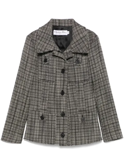Christian Dior Pre-Owned 2010s tweed jacket