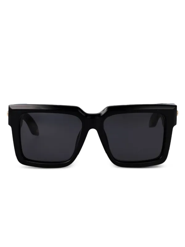 Black Square Full Rim Roberto Cavilli Sunglasses Shop Roberto Cavalli Square Frame Full Rim Sunglasses on  main image 2