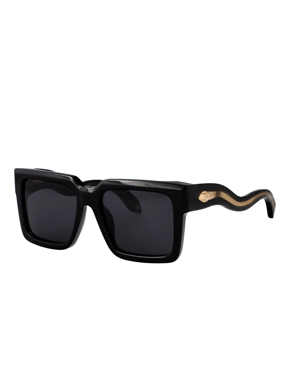 Roberto Cavalli square-frame sunglasses - Zwart