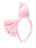 Billieblush bow-detail head band - Pink