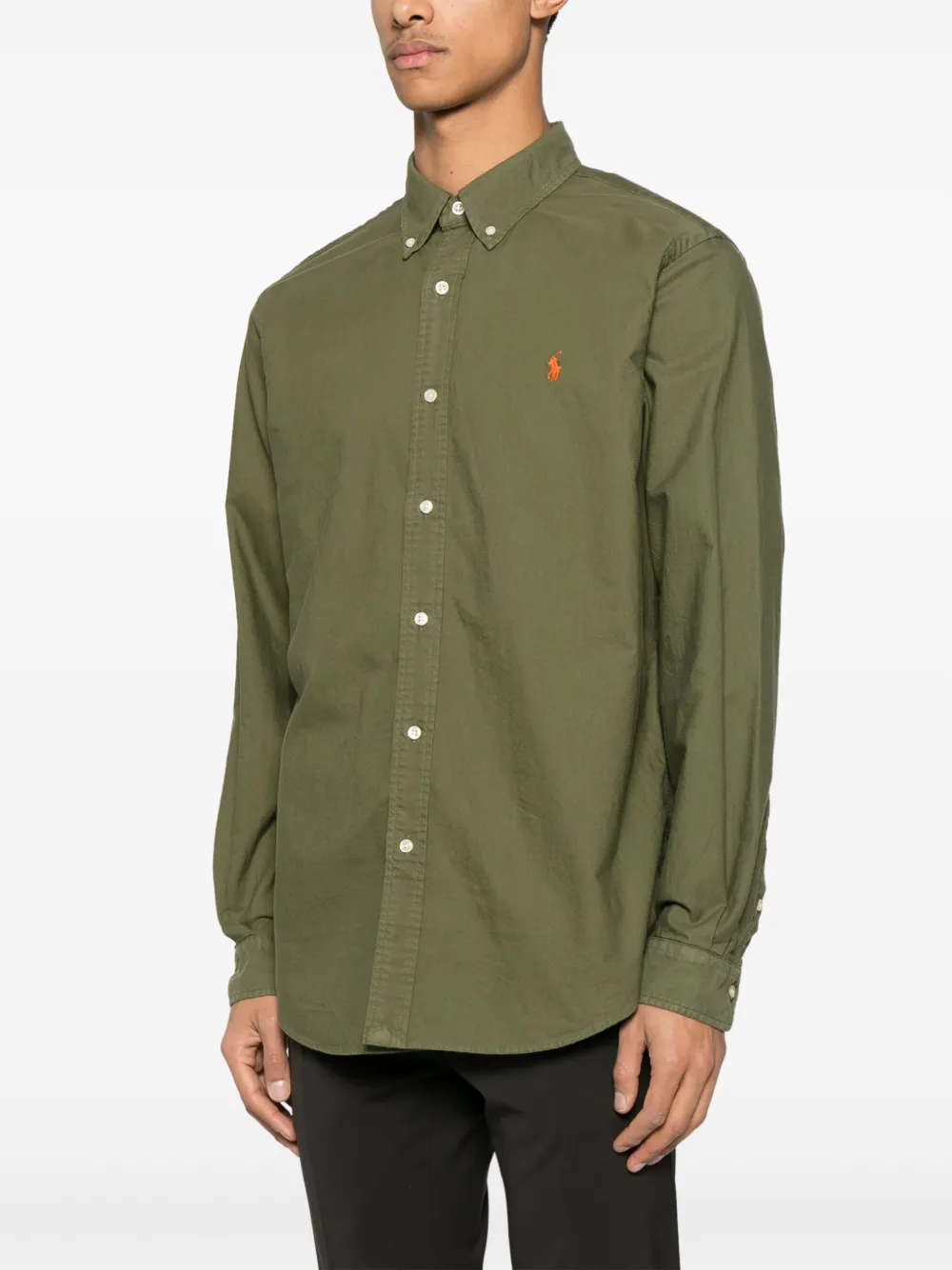 Polo Ralph Lauren Katoenen overhemd Groen