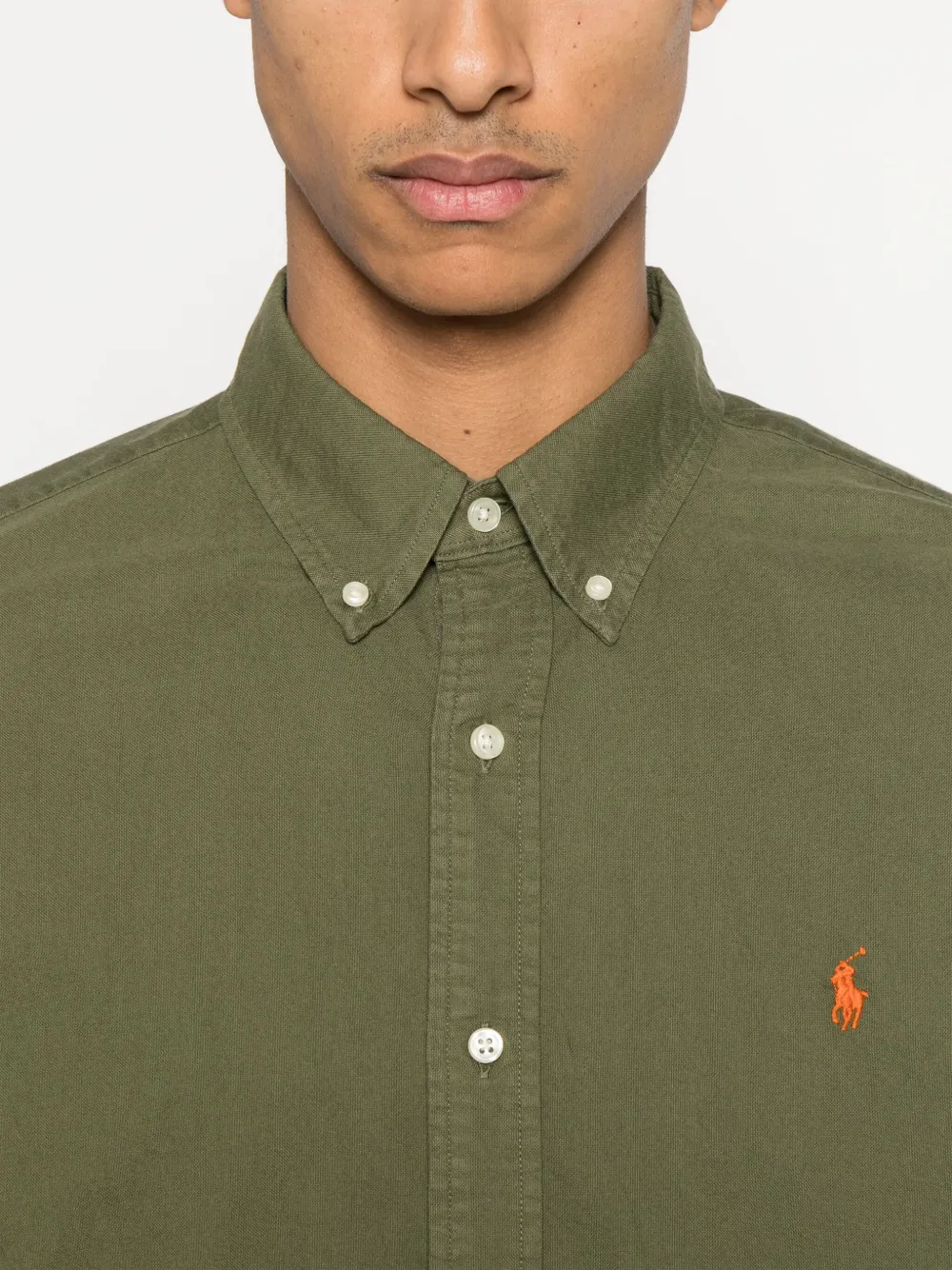 Polo Ralph Lauren Katoenen overhemd Groen