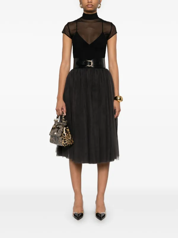 Dolce & Gabbana チュール スカート | ブラック | FARFETCH JP
