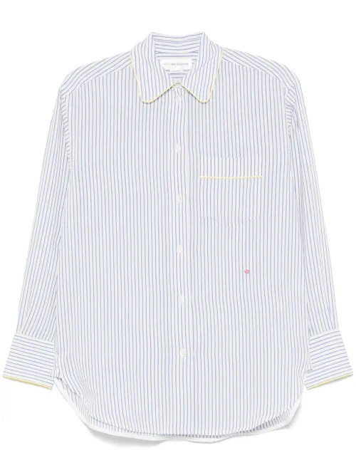 Chemise à rayures - Victoria Beckham - Modalova