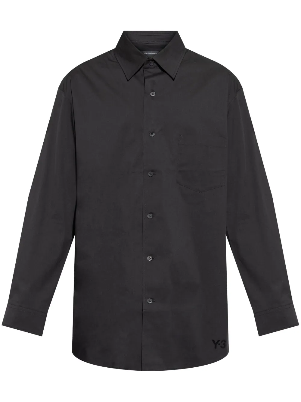 Y-3 camisa con logo estampado | negro | Image 1