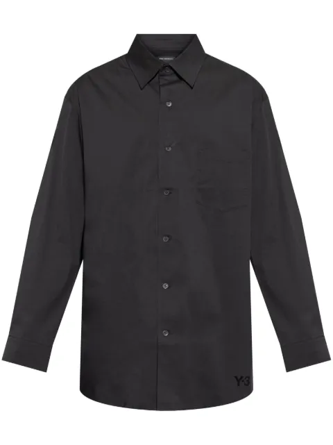 Y-3 camisa con logo estampado