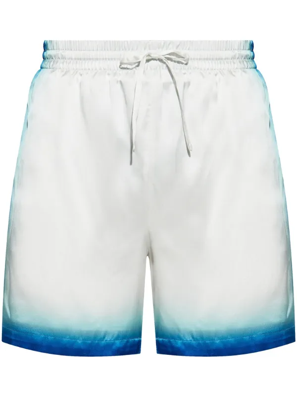Casablanca シルクショートパンツ | ホワイト | FARFETCH JP