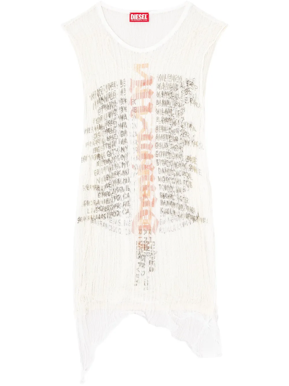 Diesel K-Abante-B tanktop Wit