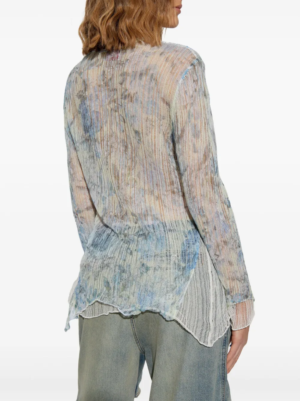 Diesel K-Asmos T-shirt Blauw