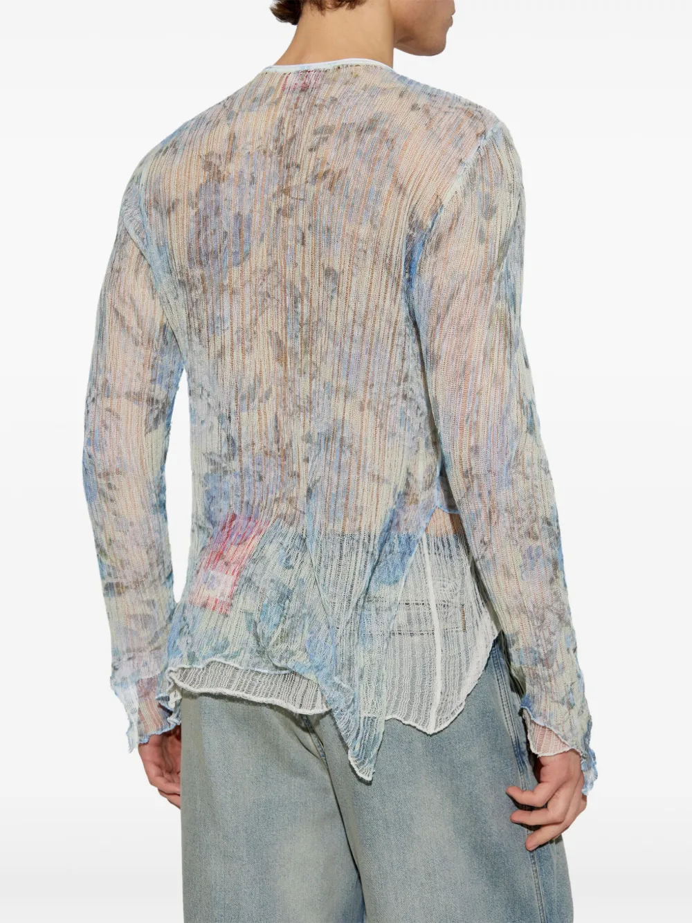 Diesel K-Asmos T-shirt Blauw