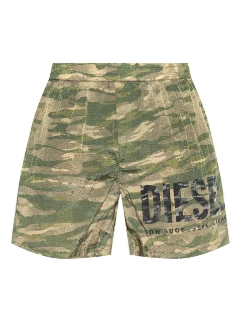Diesel logo-print swim shorts 
