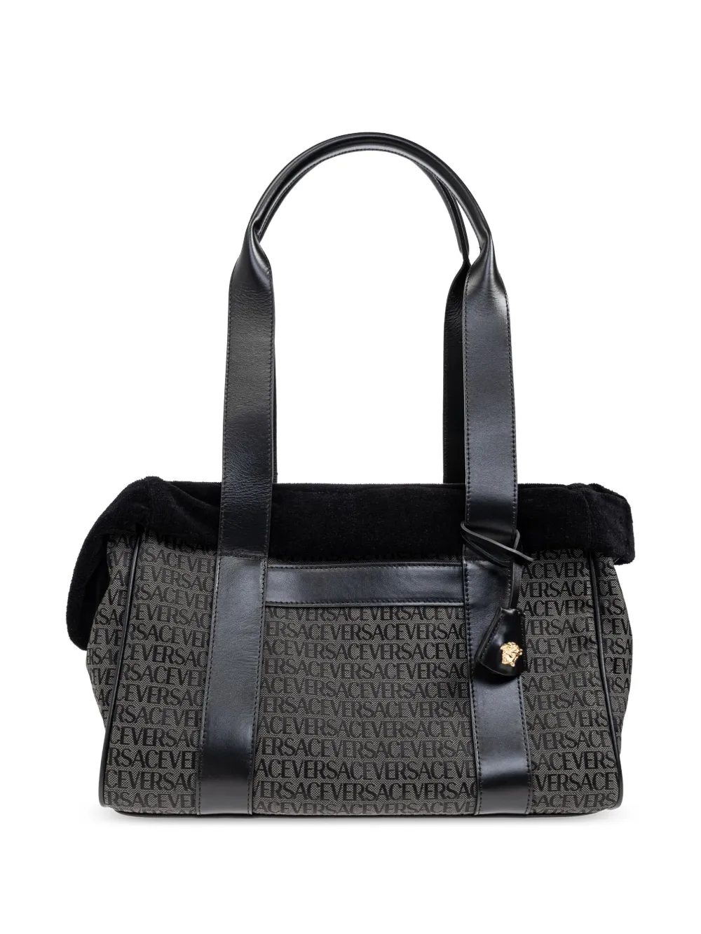 Versace logo-print pet carrier | Black | Image 1
