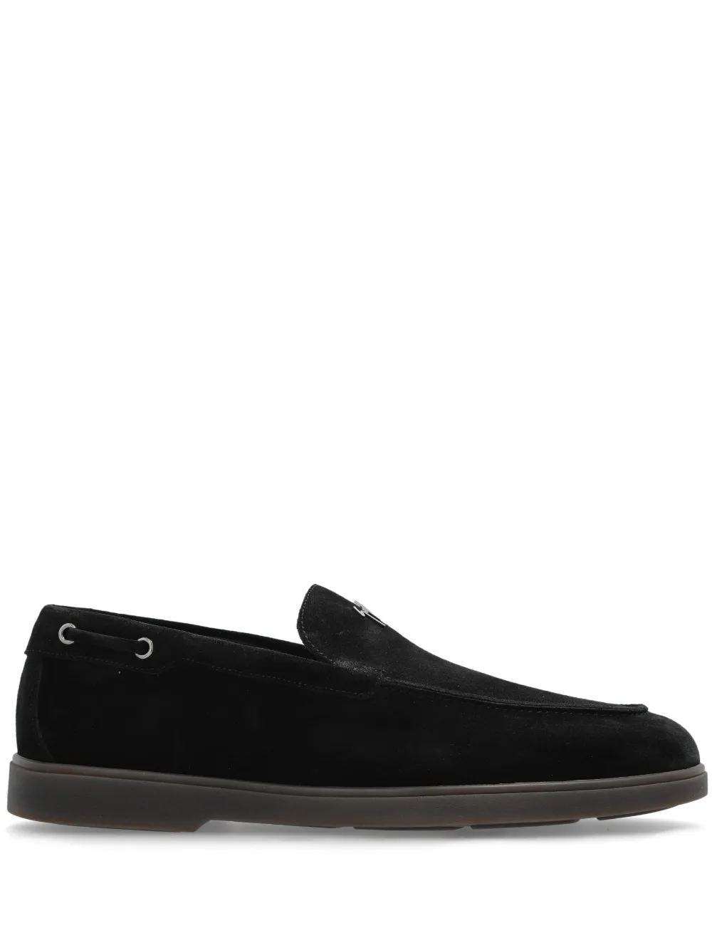 Giuseppe Zanotti suede loafers Black