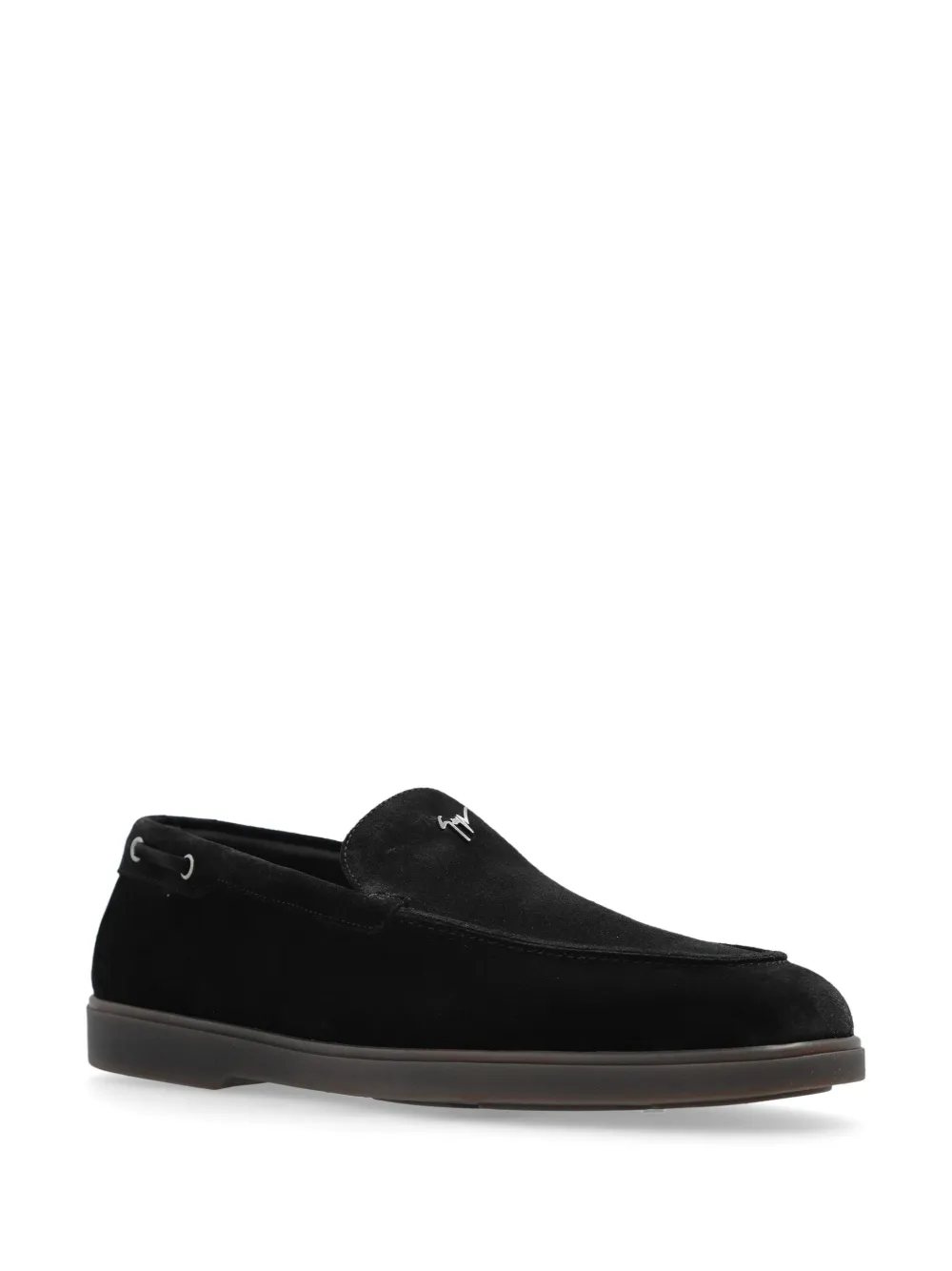 Giuseppe Zanotti Suède loafers - Zwart