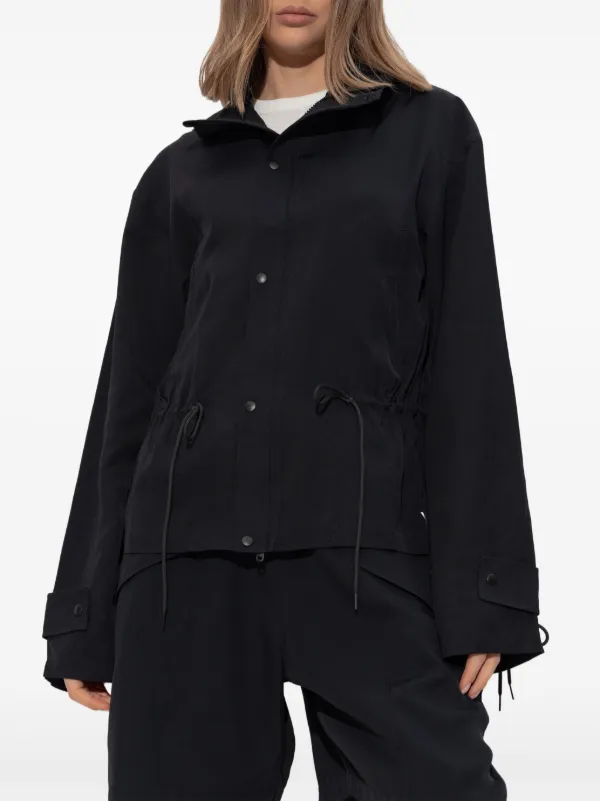 Y-3 フーデッド テーラードジャケット ブラック Y-3 フーデッド ジャケット | ブラック | FARFETCH JP