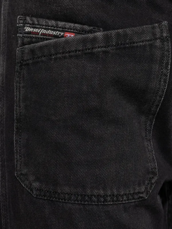 Diesel D-Moorix ストレートジーンズ | ブラック | FARFETCH JP